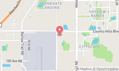 map, Zoom Rent A Car Calgary Airport