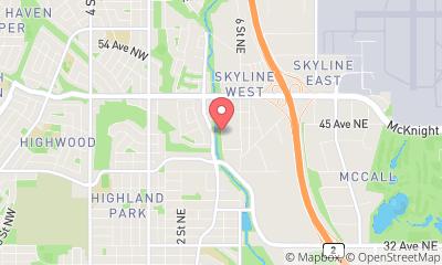 map, road service truck and trailer