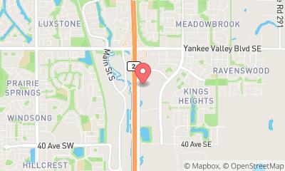 map, Traveland RV Supercentre Airdrie