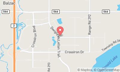 map, Rangeland RV Parts & Service Department