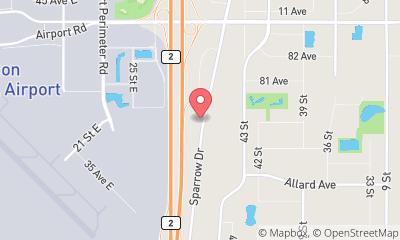map, Fraserway RV - Leduc