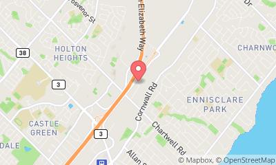 map, Penske Truck Rental