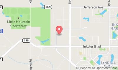 map, Centreport truck and trailer serv inc