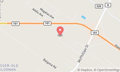 map, Pacific Truck and Trailer Service Ltd.