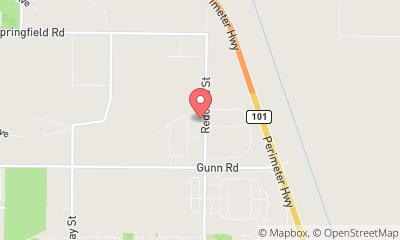 map, Mayers Mobile Truck And Trailer Repair