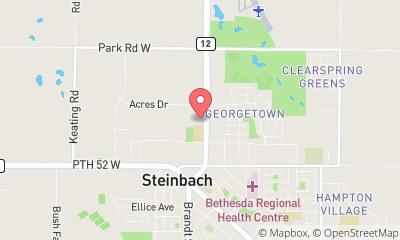 map, Steinbach Trailers & RV