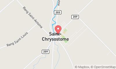 map, Gaetan Gervais Automobiles Inc