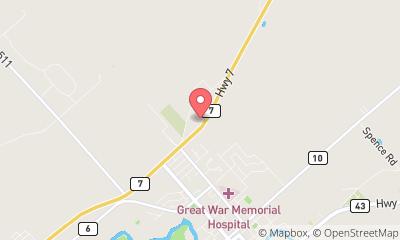 map, Oakes Truck Sales