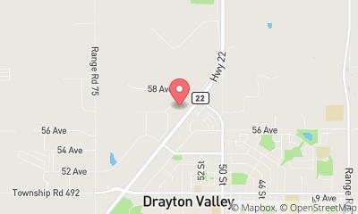 map, Drayton Valley Toyota