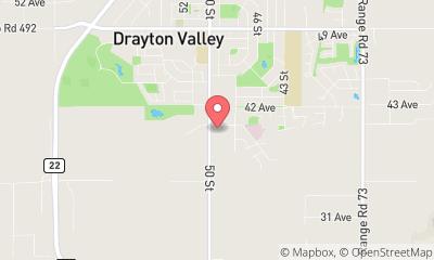 map, Foundation Dodge Drayton Valley
