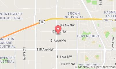 map, Make Space Storage - Edmonton