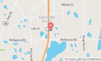 map, Fraserway RV Red Deer