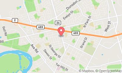 map, Active Green+Ross Tire & Automotive Centre