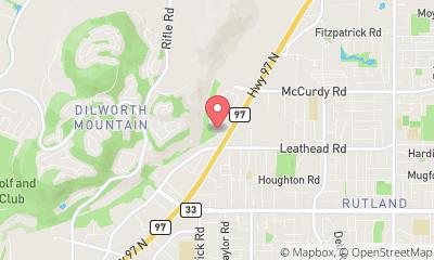 map, Wizard Lake Marine INC. B.C. (Kelowna)