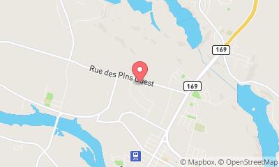 map, Suspension Turcotte (Alma) Inc