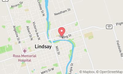 map, Hugh Manley's Auto Sales