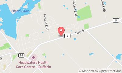 map, Orangeville Honda