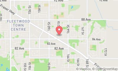 map, T & T AUTO PARTS FLEETWOOD