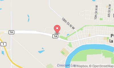 map, NAPA Auto Parts - Btz Enterprises Ltd