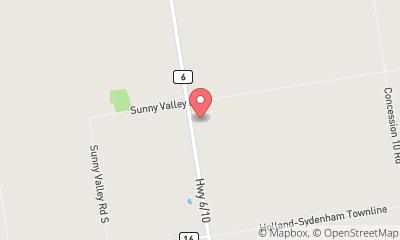 map, Lakeview RV Centre