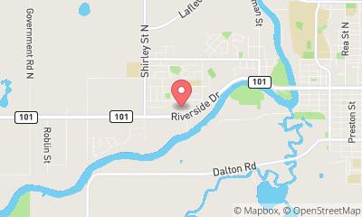map, Timmins Nissan