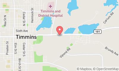 map, Action Car And Truck Accessories - Timmins