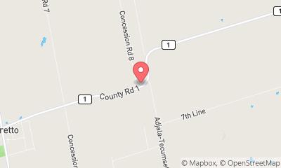 map, Loretto Custom Tire