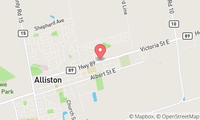 map, Meineke Car Care Centre