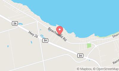 map, Stayner Travel Trailer Ltd