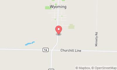 map, Ron Clark Motors