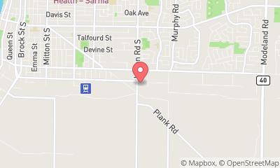 map, Joe's Discount Tire