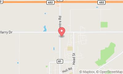 map, Dale Wurfel Chrysler Dodge Jeep Ltd.