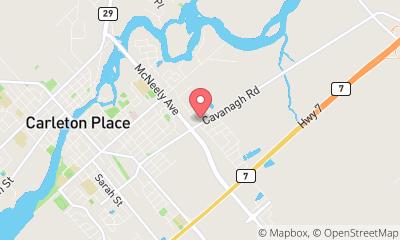 map, CP Tire & Auto Refinish