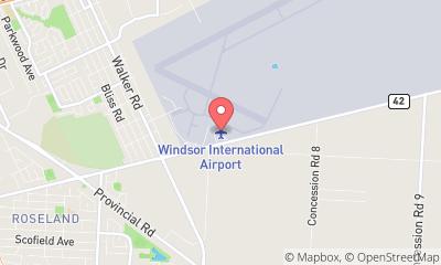 map, Avis Car Rental