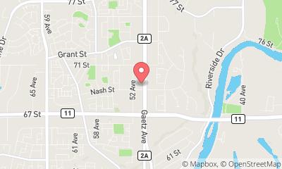 map, Automaxx Red Deer