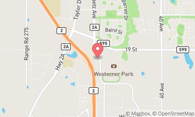 map, Honda Red Deer