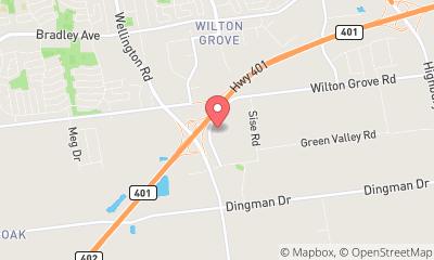 map, TEAM Truck Centres London