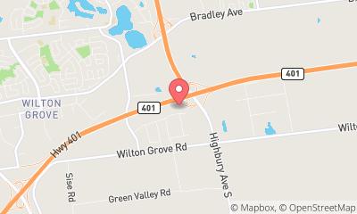 map, Carrier Centers