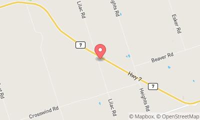 map, Clarke's Southern Truck Parts