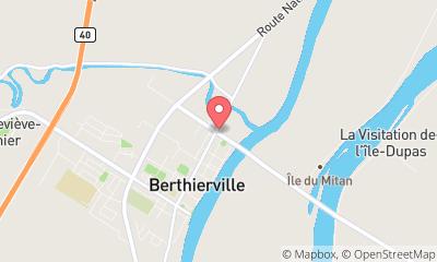 map, Automobiles Jean Tessier Ltée