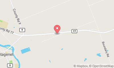 map, Roulottes A.S. Lévesque Plantagenet