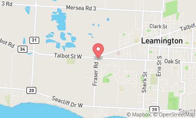 map, Leamington Chrysler