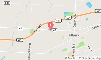 map, Tilbury Auto Mall