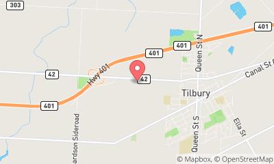 map, Lally Chevrolet