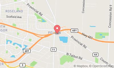 map, Carrier Centers