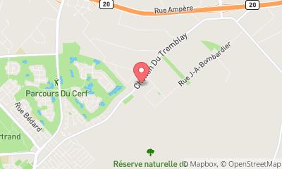 map, The Dynamic Network - Inter-Boucherville
