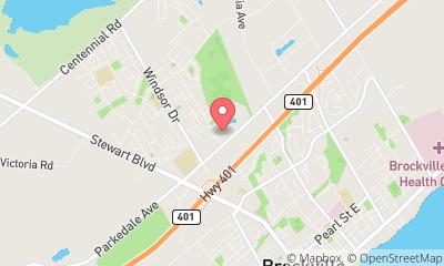 map, Canadian Tire