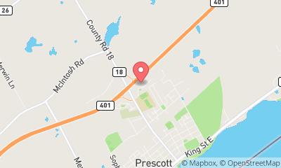 map, Canadian Tire