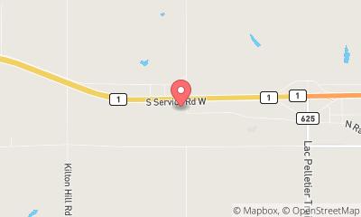 map, Warner Industries