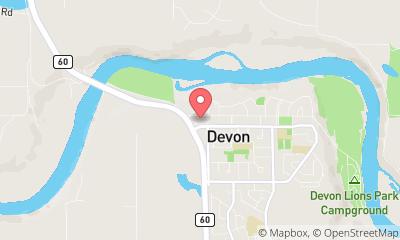 map, Devon Chrysler Dodge Jeep Ram